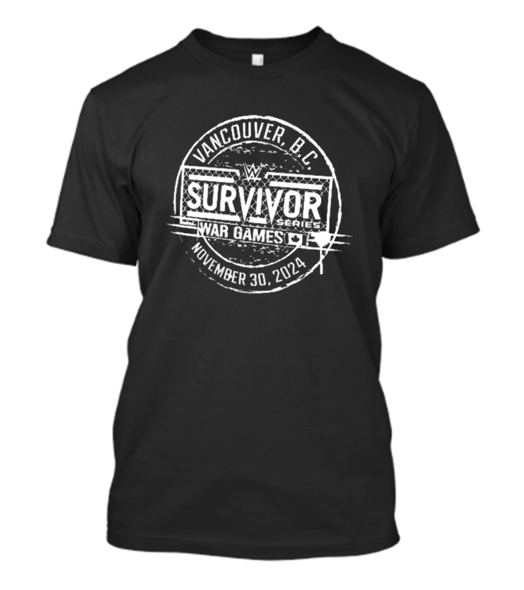Vancouver B.C. Survivor Series War Games WWE November 30 T-Shirt