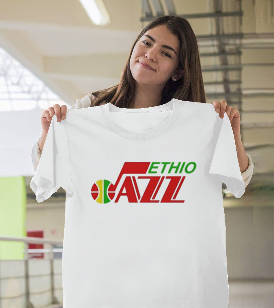 Awesome Tapes From Africa Ethio Jazz Music Basketball Note T-Shirt