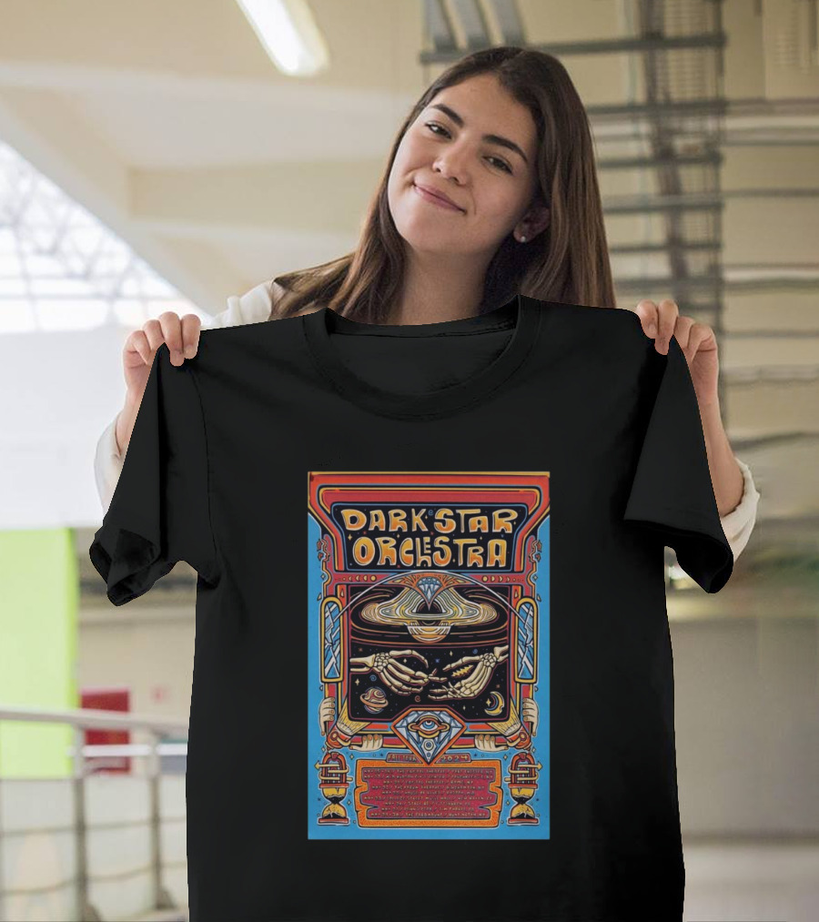 Dark Star Orchestra Cosmic Hands Fall 2024 Tour T-Shirt