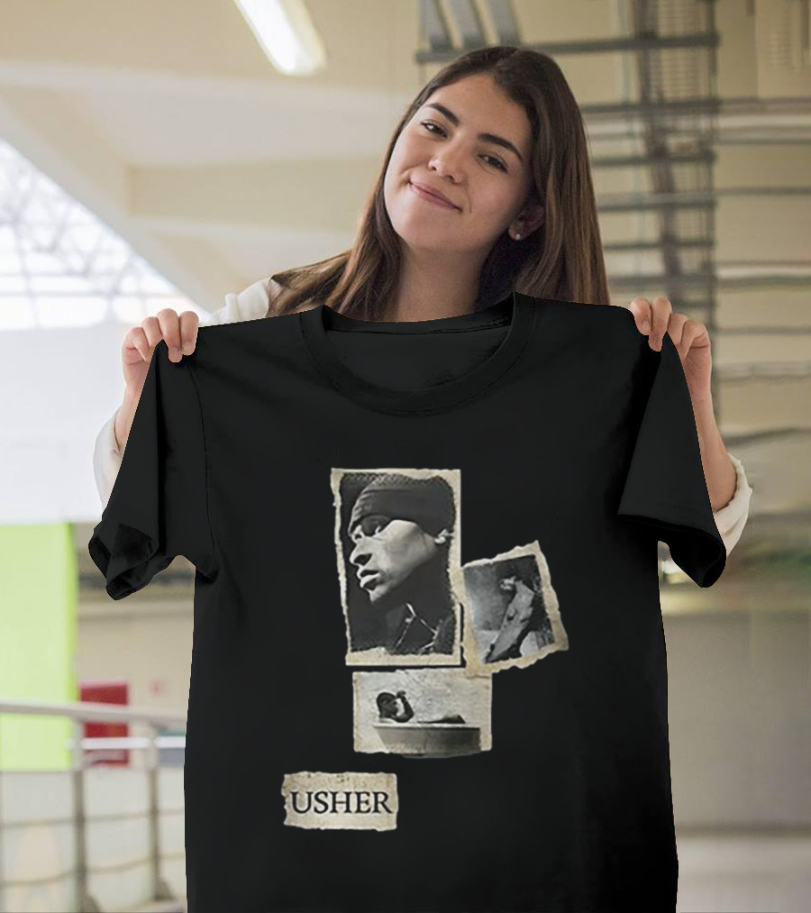 Usher Raymond IV Confessions Album Collage T-Shirt