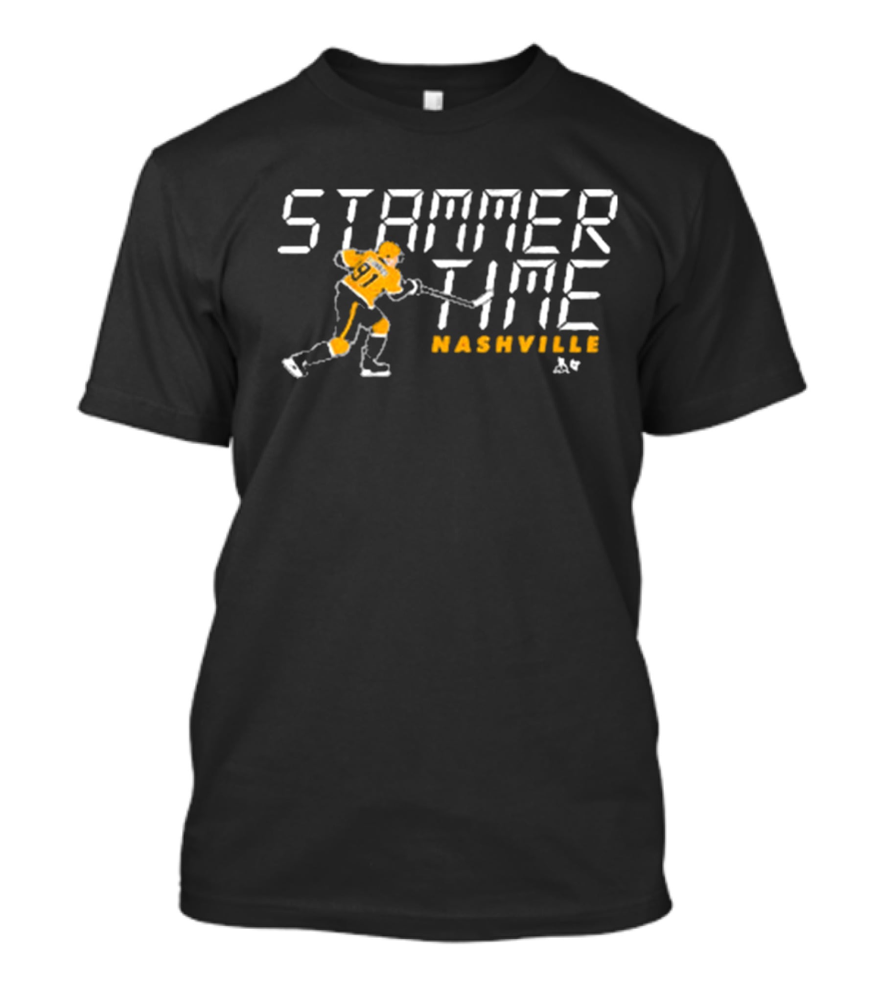 Stammer Time Nashville Hockey 91 T-Shirt