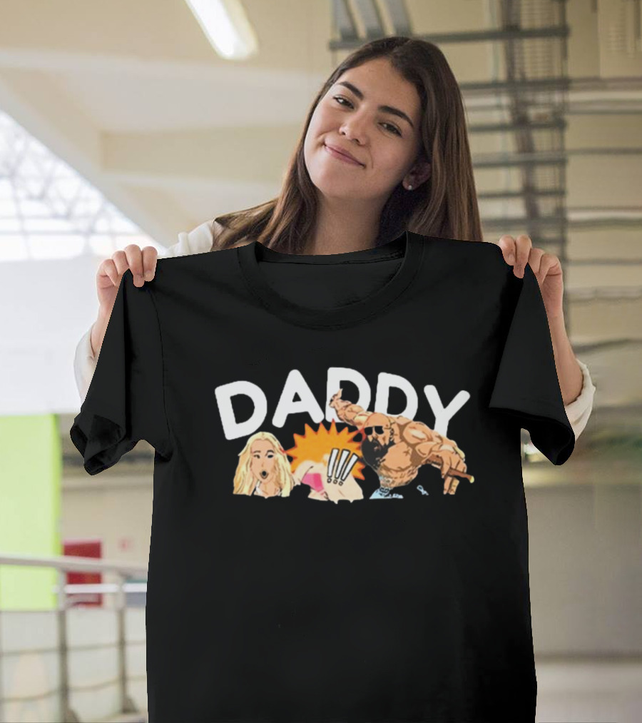 Daddy Call Me Andrew Tate Topg Punch Cartoon T-Shirt