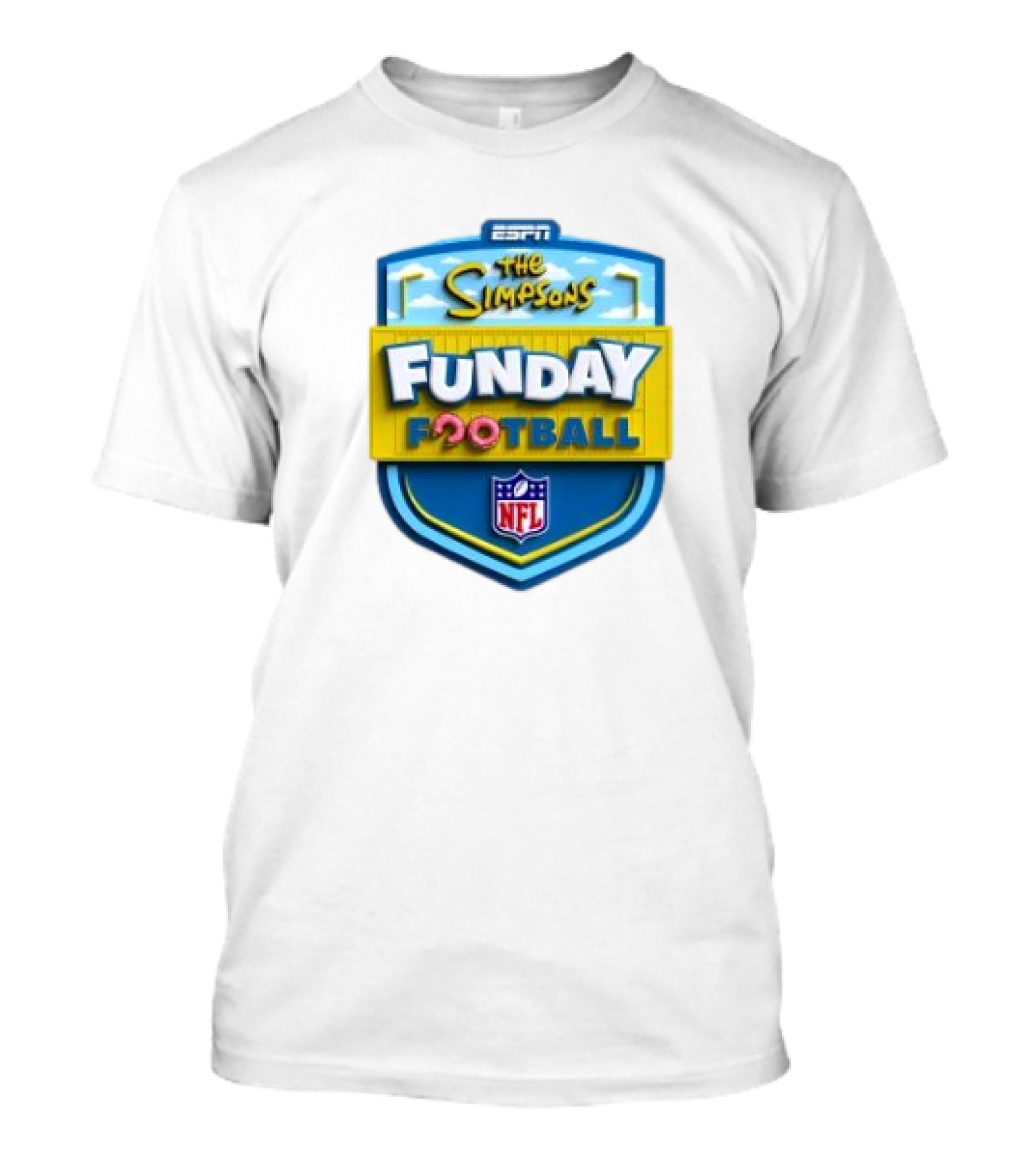 ESPN The Simpsons Funday Football NFL T-Shirt