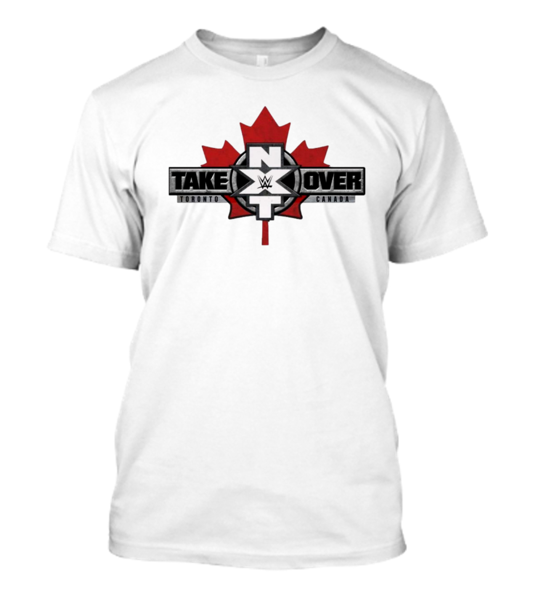 WWE NXT TakeOver Toronto Canada Maple Leaf T-Shirt