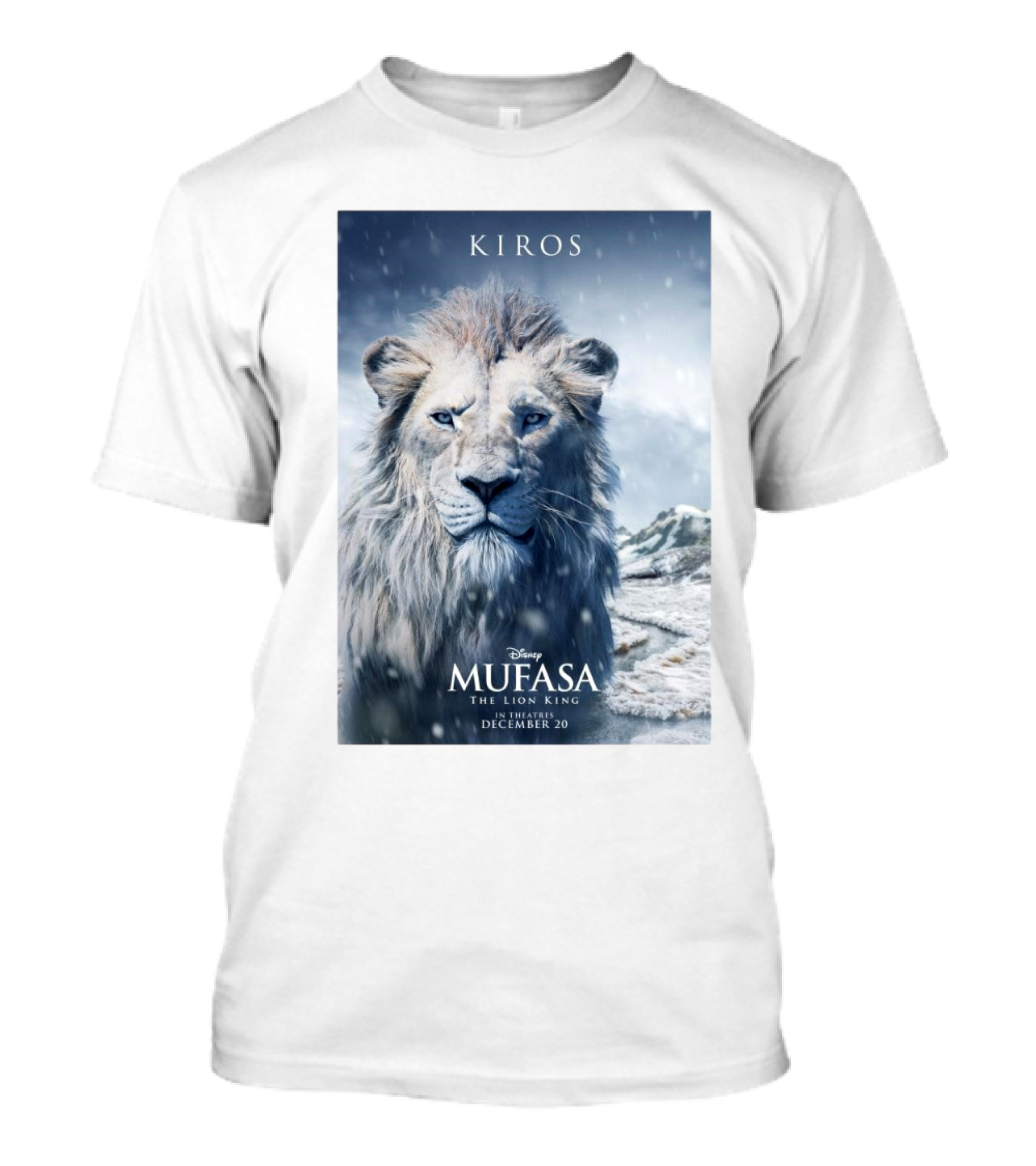 Kiros Mufasa The Lion King Disney In Theatres December 20 T-Shirt