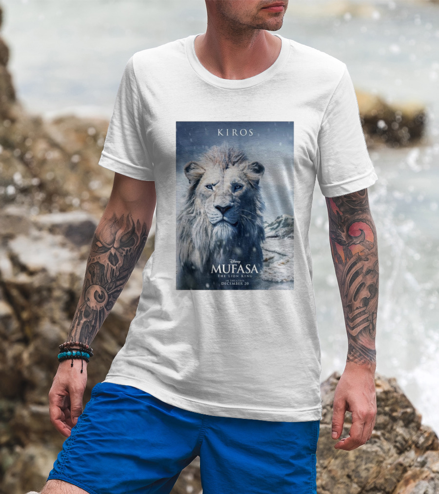 Kiros Mufasa The Lion King Disney In Theatres December 20 T-Shirt