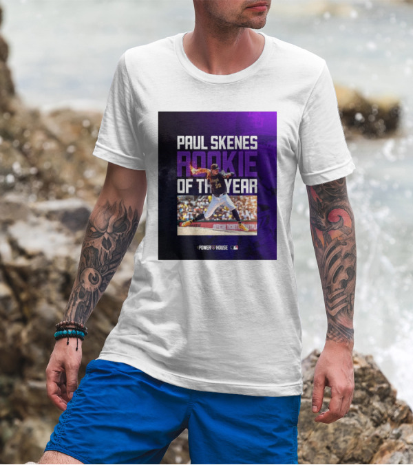Paul Skenes Rookie Of The Year Power House MLB T-Shirt