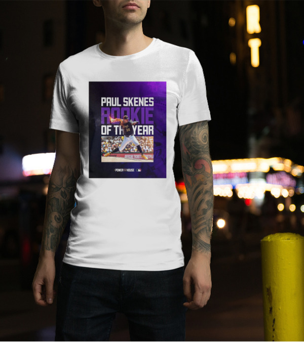 Paul Skenes Rookie Of The Year Power House MLB T-Shirt