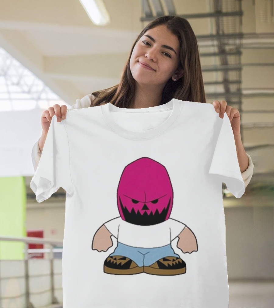 Abbitt 730 Dude Babbitt Revived Pink Mask Character T-Shirt