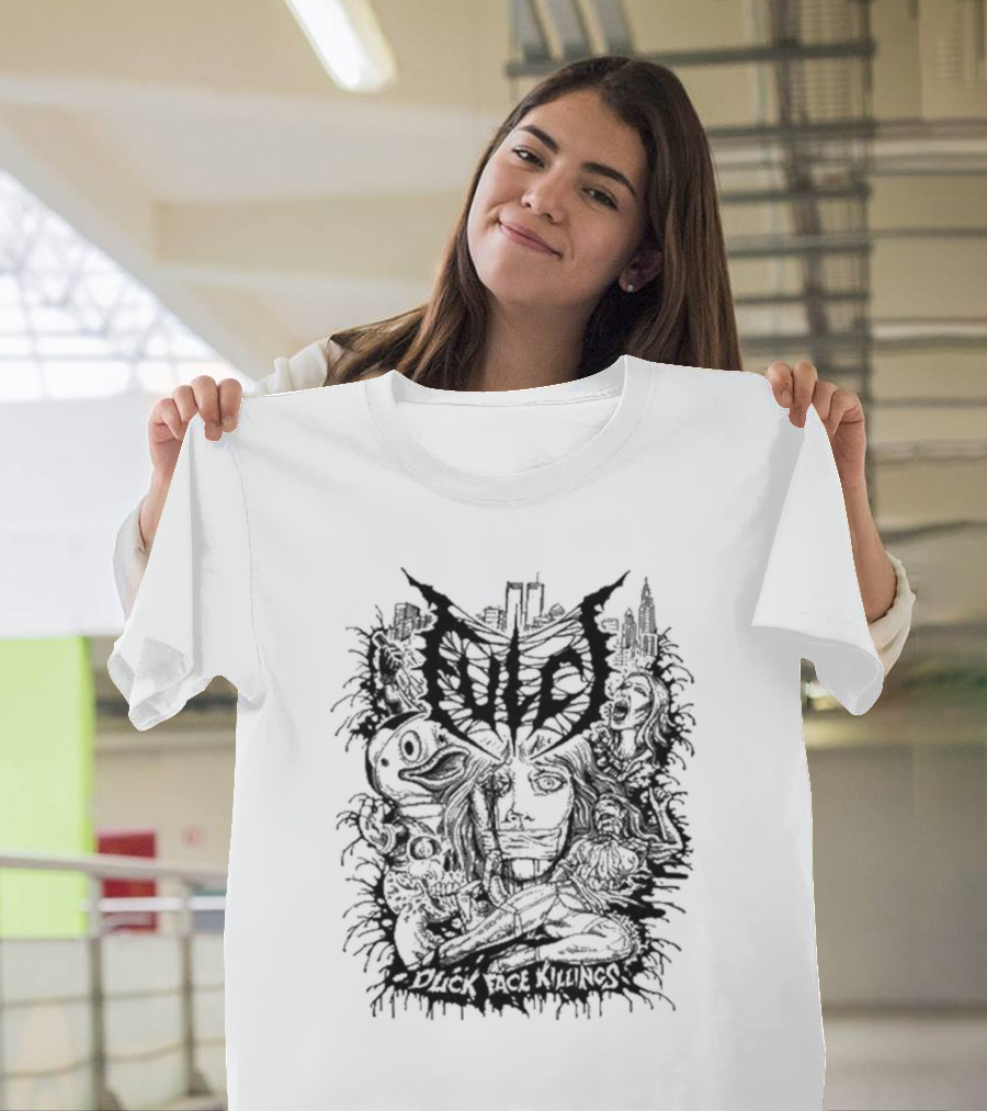 Fulcicult Fulci Extreme Movies For Extreme People Duck Face Killings T-Shirt