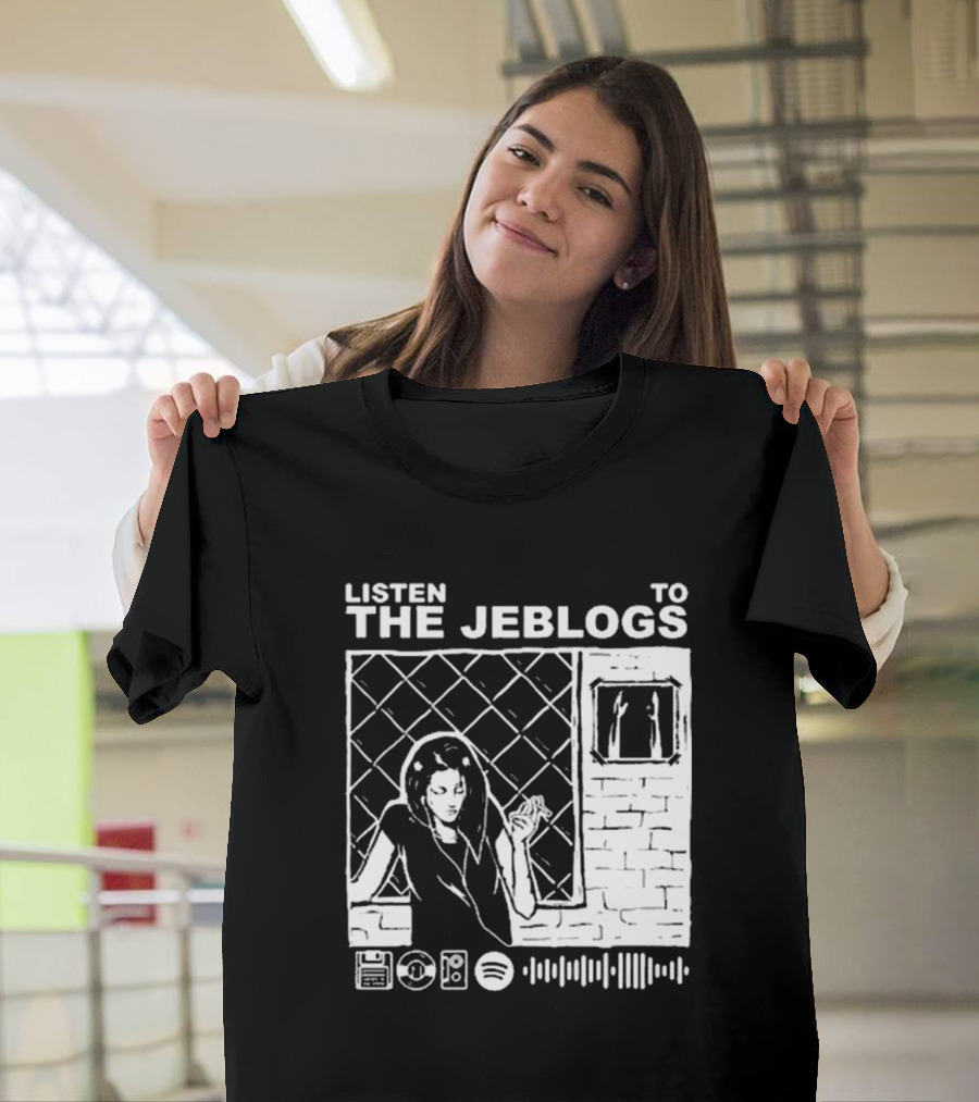 Listen To The Jeblogs Music Streaming Icons T-Shirt