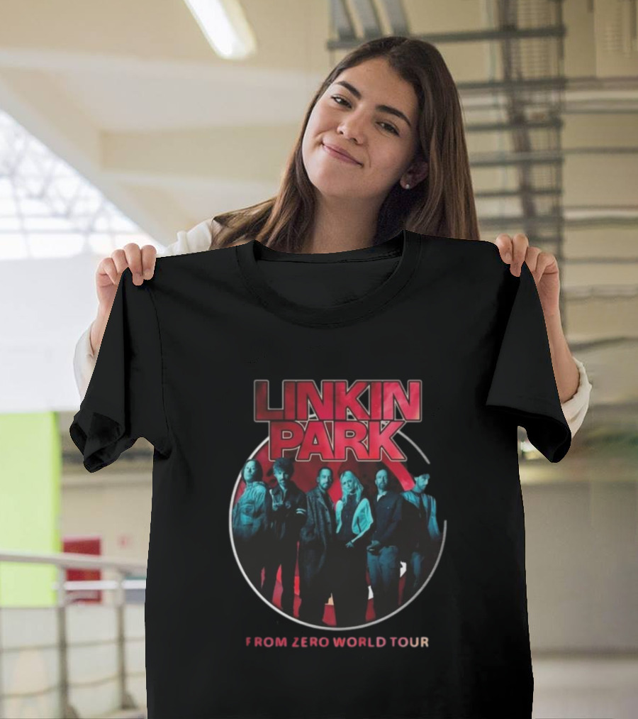 Linkin Park From Zero World Tour 2025 Band Members T-Shirt