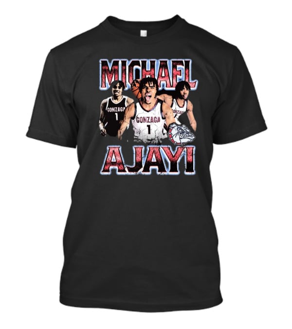 Michael Ajayi Gonzaga Bulldogs Basketball 90s T-Shirt