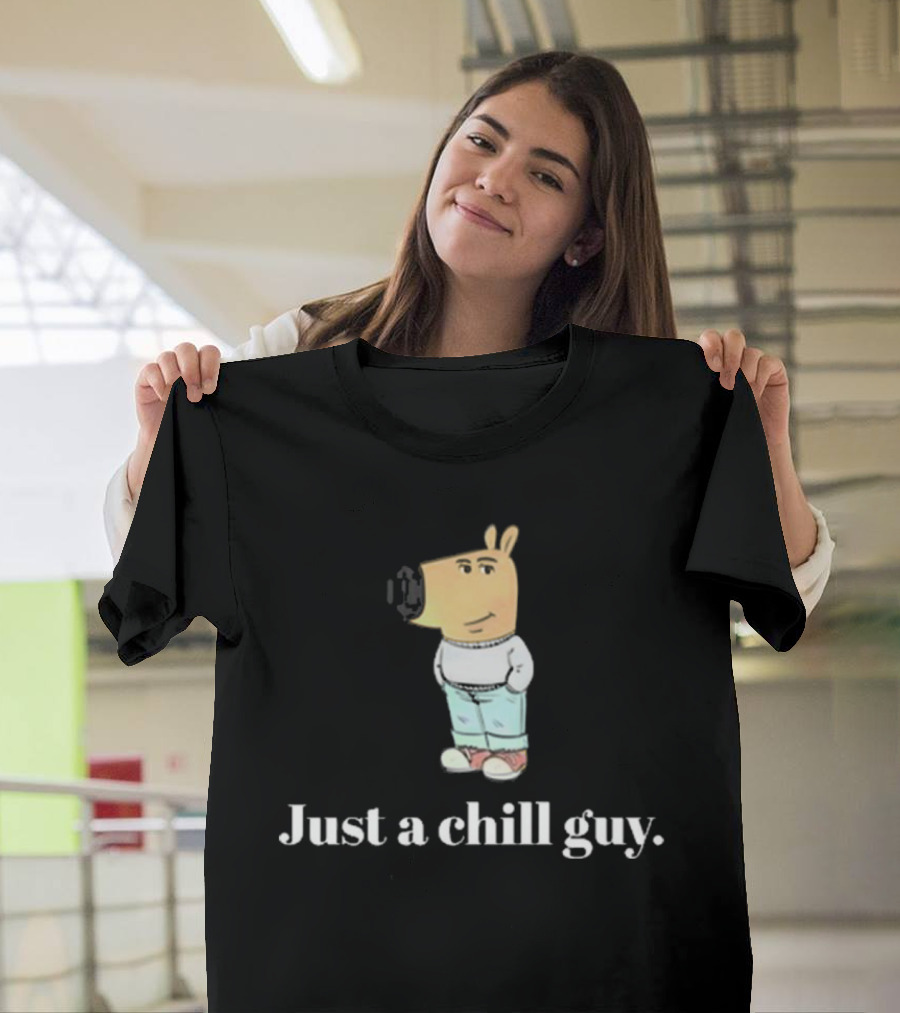 Just A Chill Guy Krone Relaxed Character T-Shirt