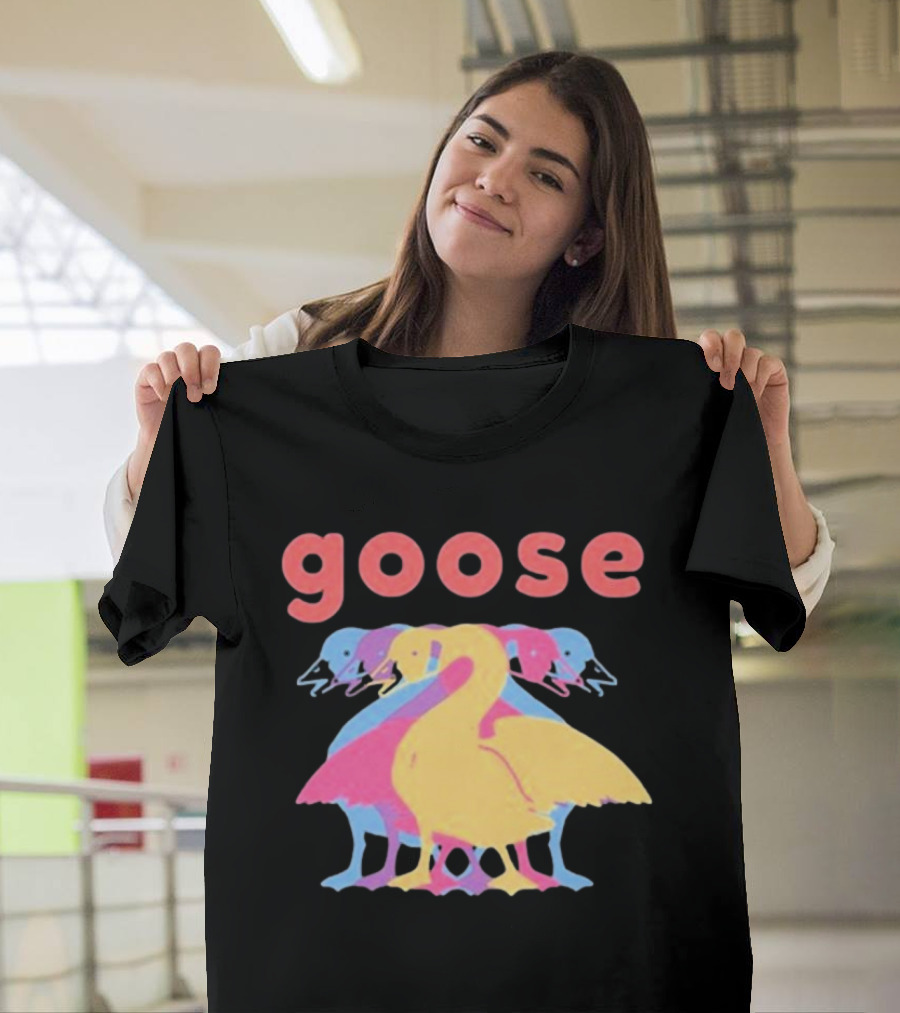 Goose 5 Multi-Colored Layered T-Shirt