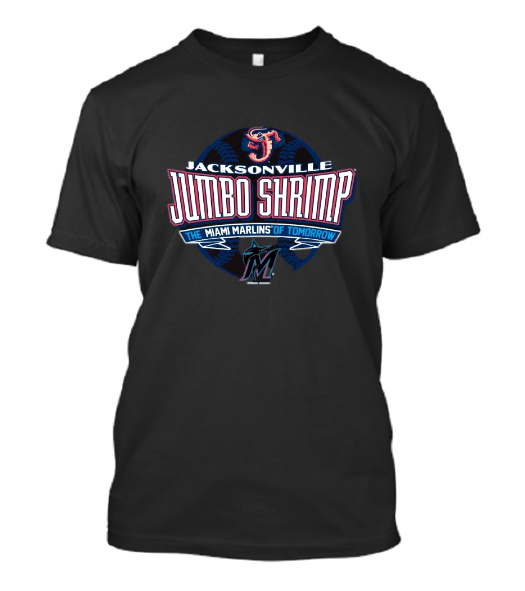 Jacksonville Jumbo Shrimp The Miami Marlins Of Tomorrow T-Shirt