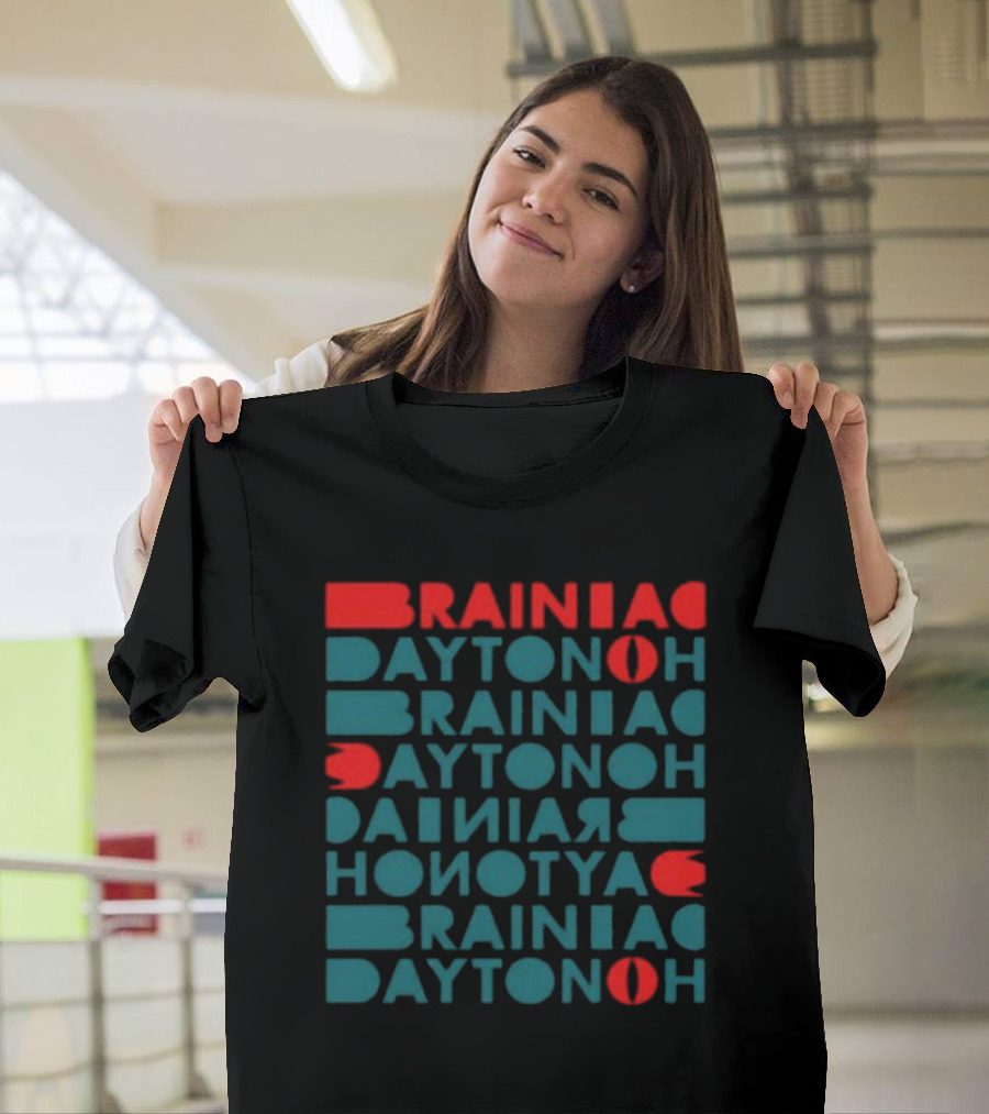Brainiac Daytonoh Repeated Pattern Featuring Justin Pierre T-Shirt