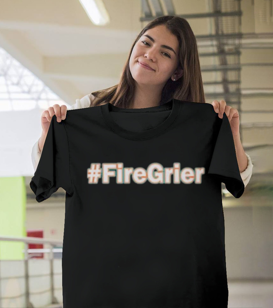Miami Dolphins Talk #FireGrier Campaign Movement T-Shirt