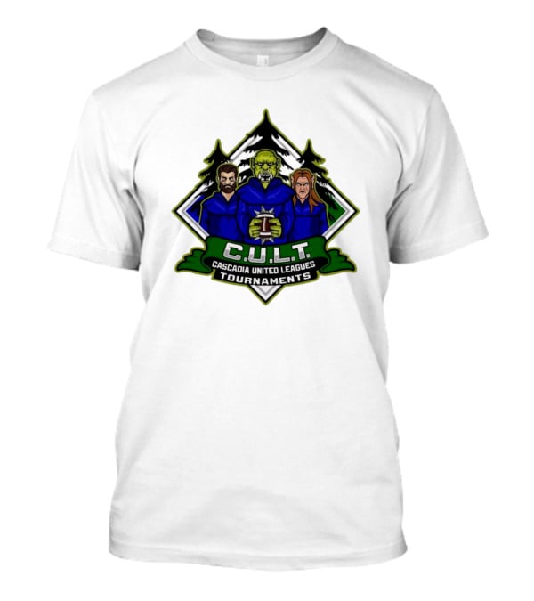 CULT Cascadia United Leagues Tournaments Blood Bowl Green Orc Iconic T-Shirt