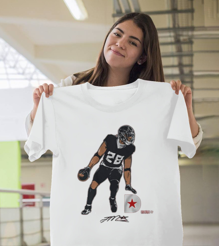 Joe Mixon 28 Houston Texans NFL Signature Player T-Shirt