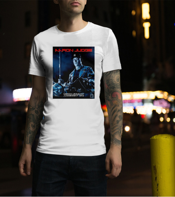 Aaron Judge New York Yankees American League MVP Judgement Day 2024 MLB T-Shirt