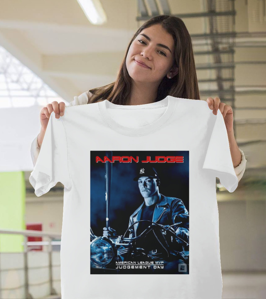 Aaron Judge New York Yankees American League MVP Judgement Day 2024 MLB T-Shirt