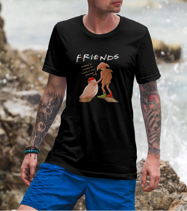 FRIENDS Dobby Is Happy To Have A New Friend Owl T-Shirt