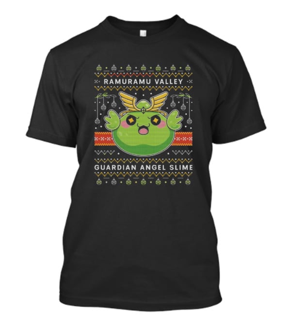 Ramuramu Valley Guardian Angel Slime Ugly Christmas T-Shirt
