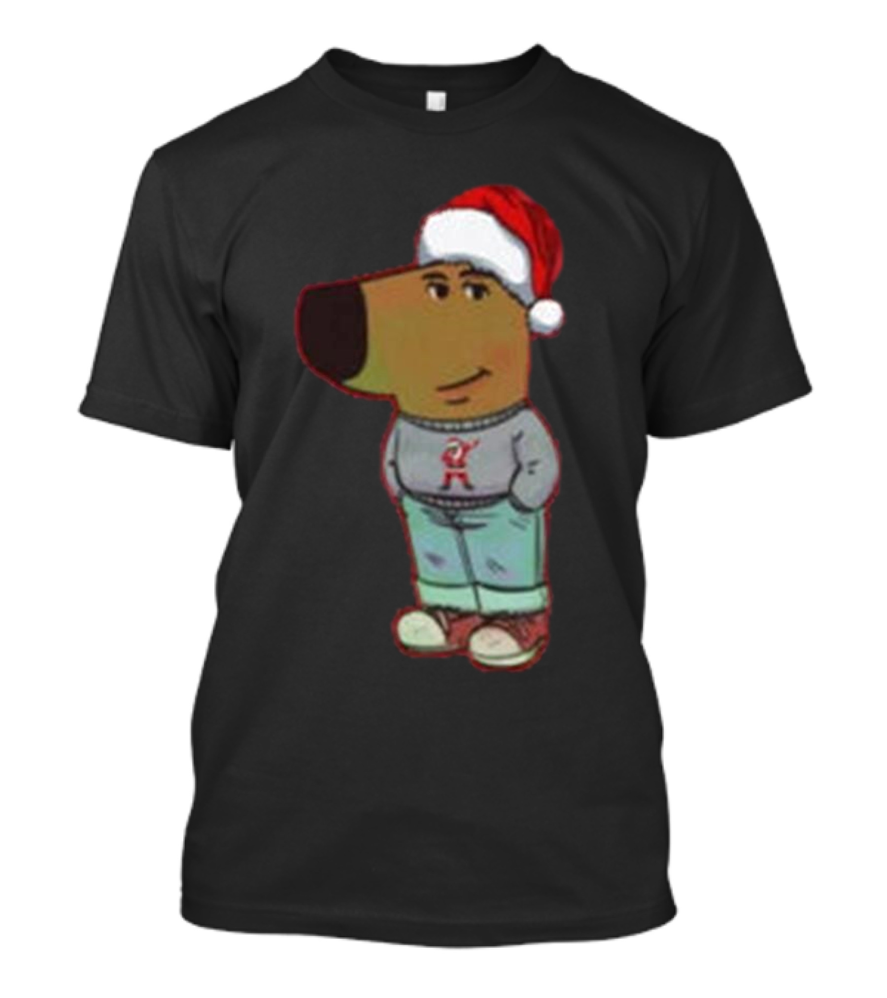 My New Character Is A Chill Santa Hat Meme Christmas T-Shirt