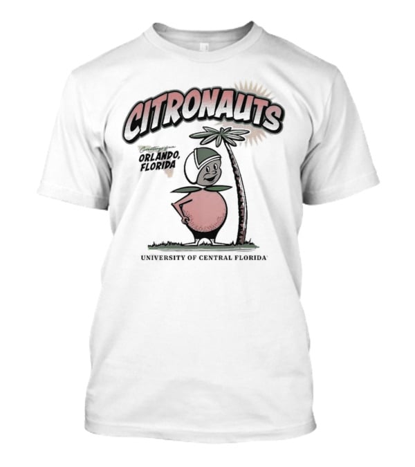 UCF FTU Citronauts University Of Central Florida Orlando Florida Vintage Heavyweight T-Shirt