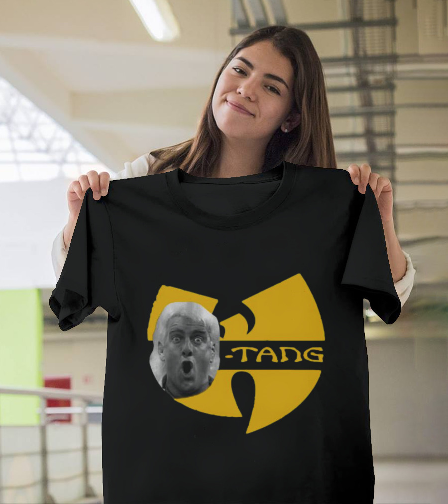 Ric Flair Woo Tang Clan Logo Mashup T-Shirt