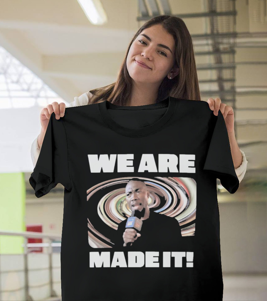 WE ARE MADE IT Swirled Microphone Moment T-Shirt