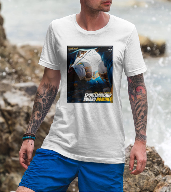 Los Angeles Chargers Khalil Mack Outside Linebacker 2024 Art Rooney Sportsmanship Award Nominee Charged Up Team Spirit T-Shirt