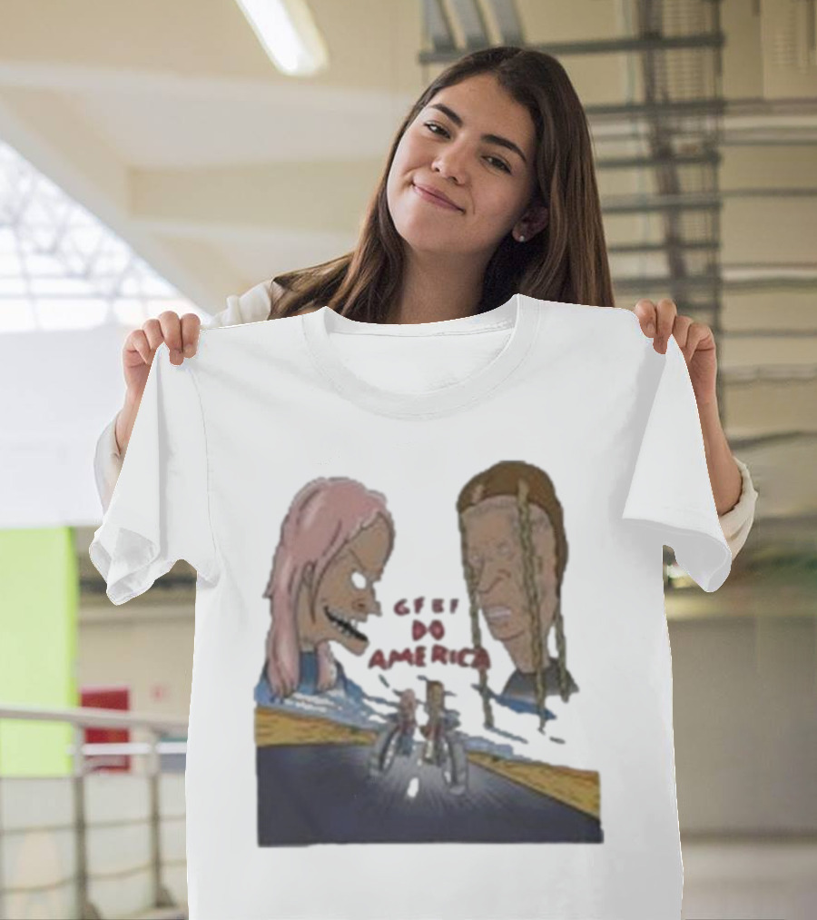 Beavis And Butt-Head X GFBF Do America Racing Adventure T-Shirt