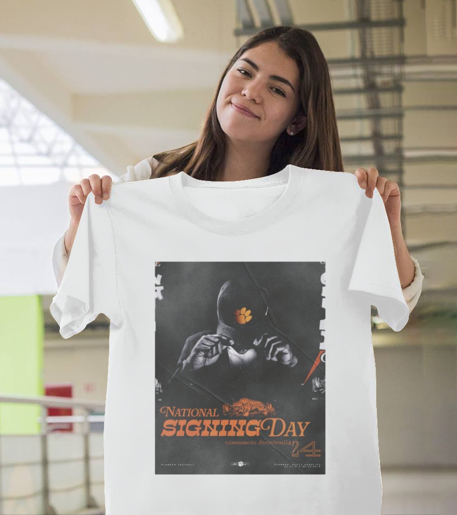 Clemson Tigers Football National Signing Day 12.4.24 South Carolina T-Shirt