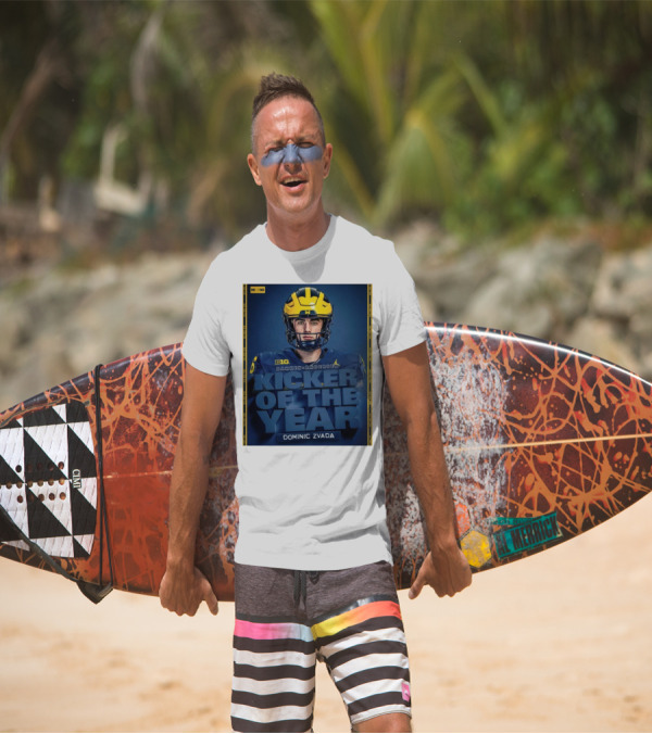 Michigan Wolverines Big Bakken-Andersen Kicker Of The Year Dominic Zvada T-Shirt