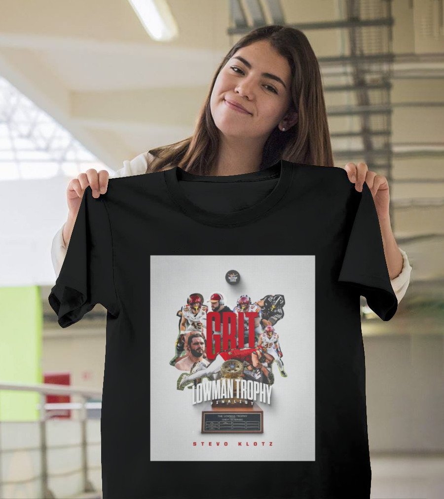 Iowa State Cyclone Stevo Klotz Lowman Trophy 2024 GRIT Finalist Pardon My Take T-Shirt