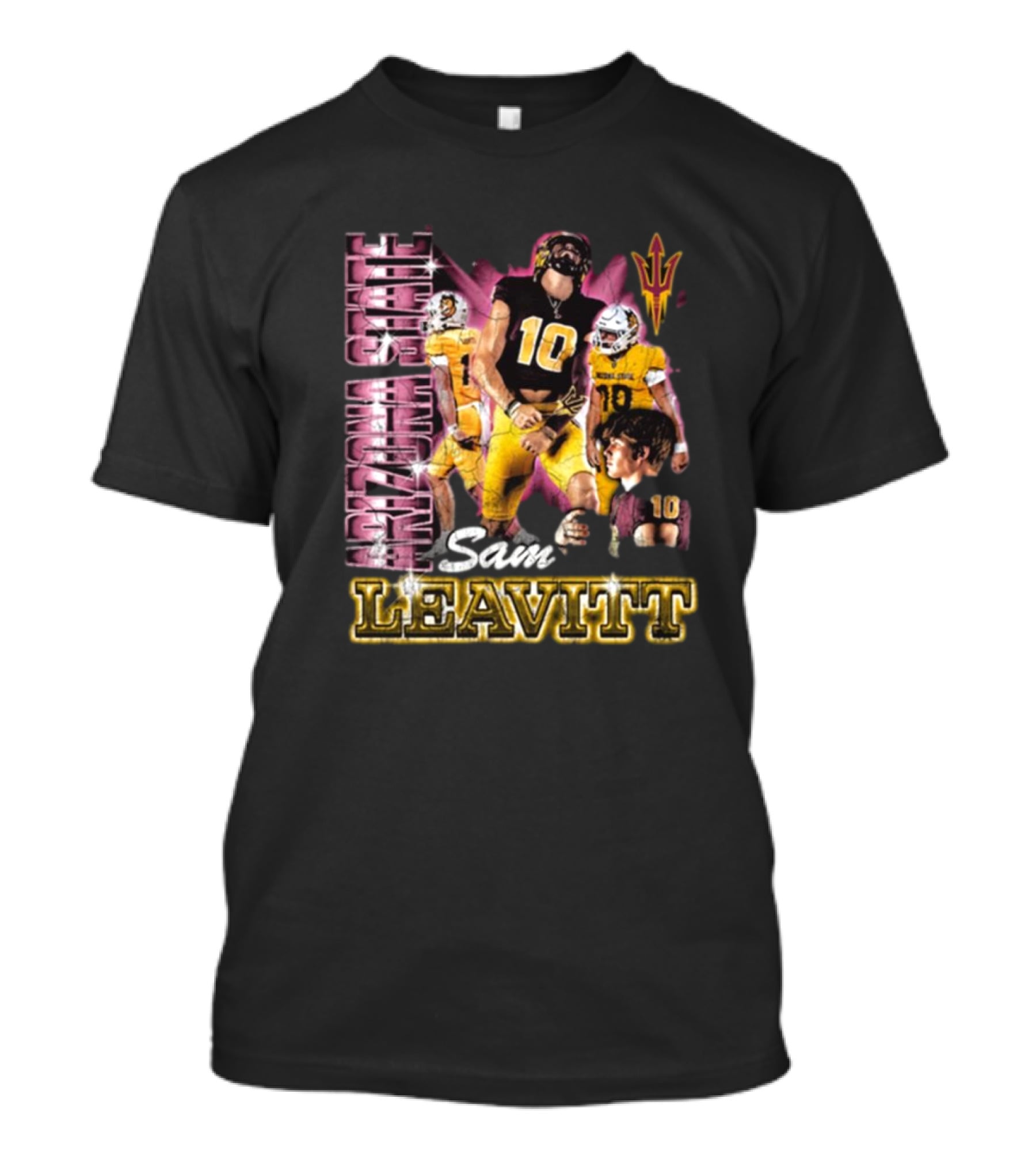 Arizona State Sun Devils Sam Leavitt 90s Football T-Shirt