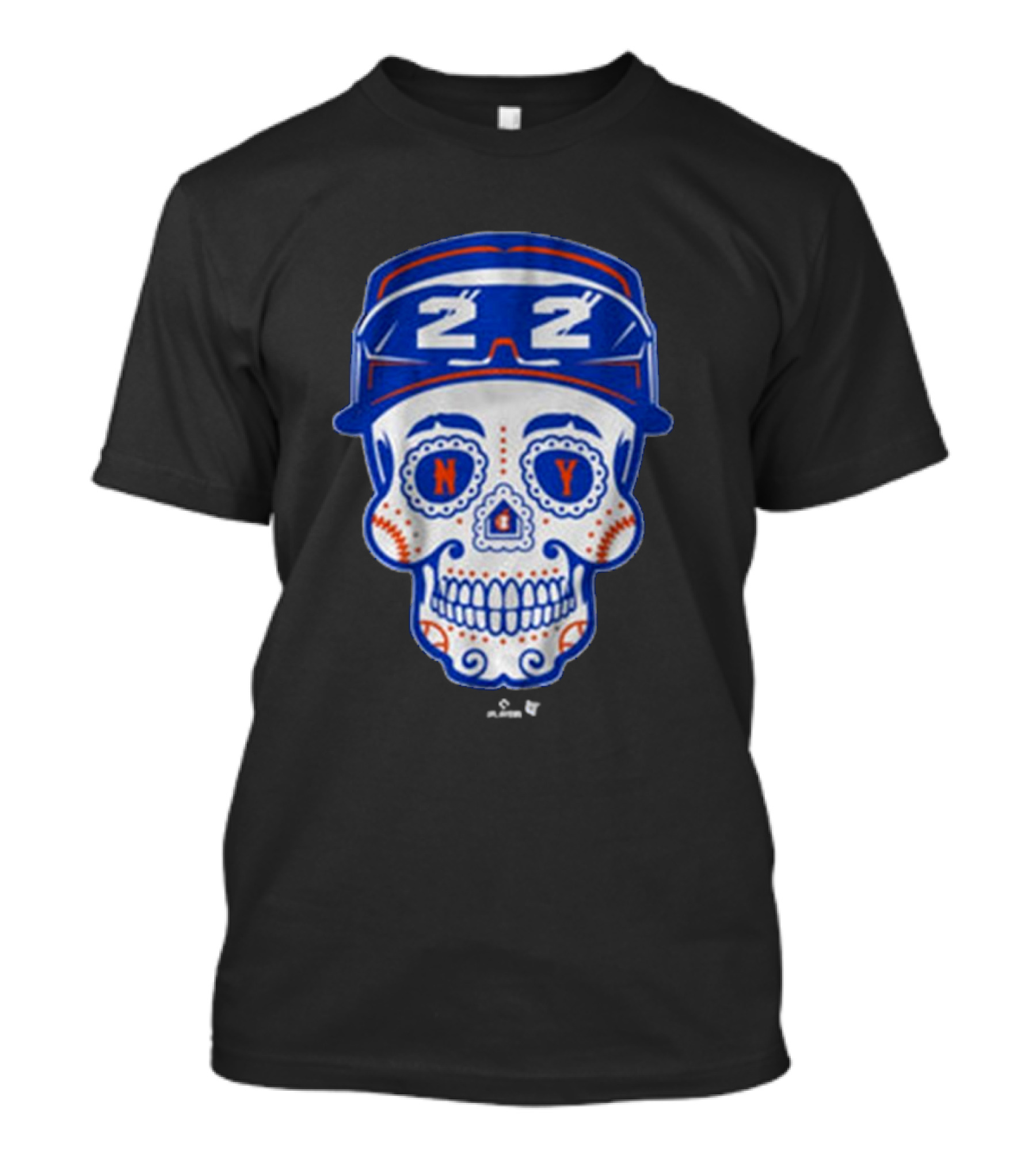Juan Soto NY Mets Sugar Skull MLB Baseball 2025 Queens T-Shirt