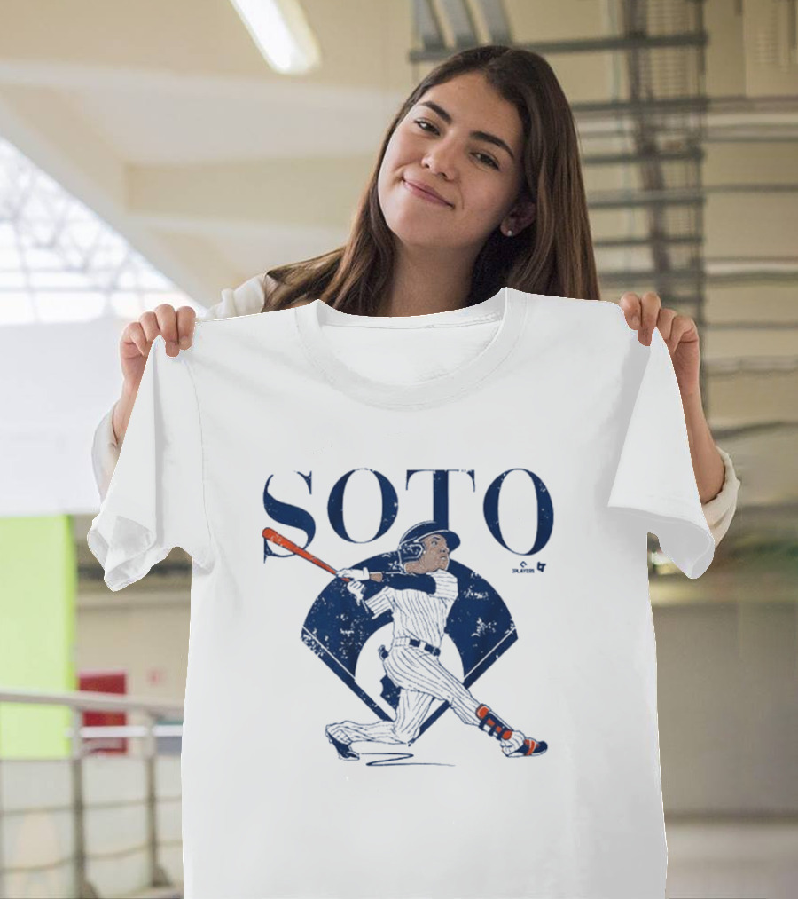 Juan Soto Queens Diamond New York Mets MLB Caricature T-Shirt