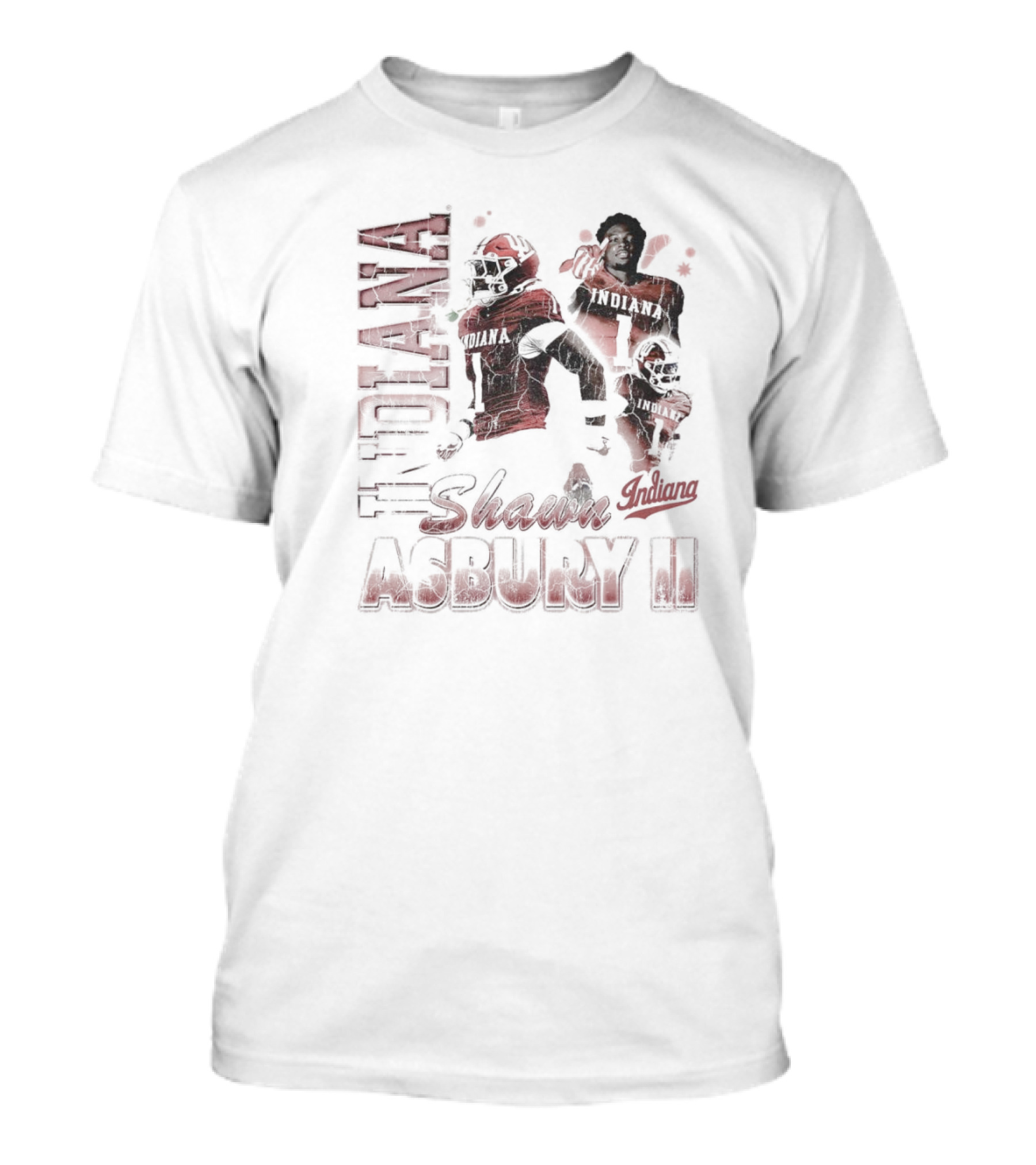 Indiana Hoosiers Shawn Asbury II 90s T-Shirt
