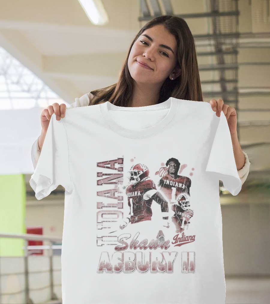 Indiana Hoosiers Shawn Asbury II 90s T-Shirt