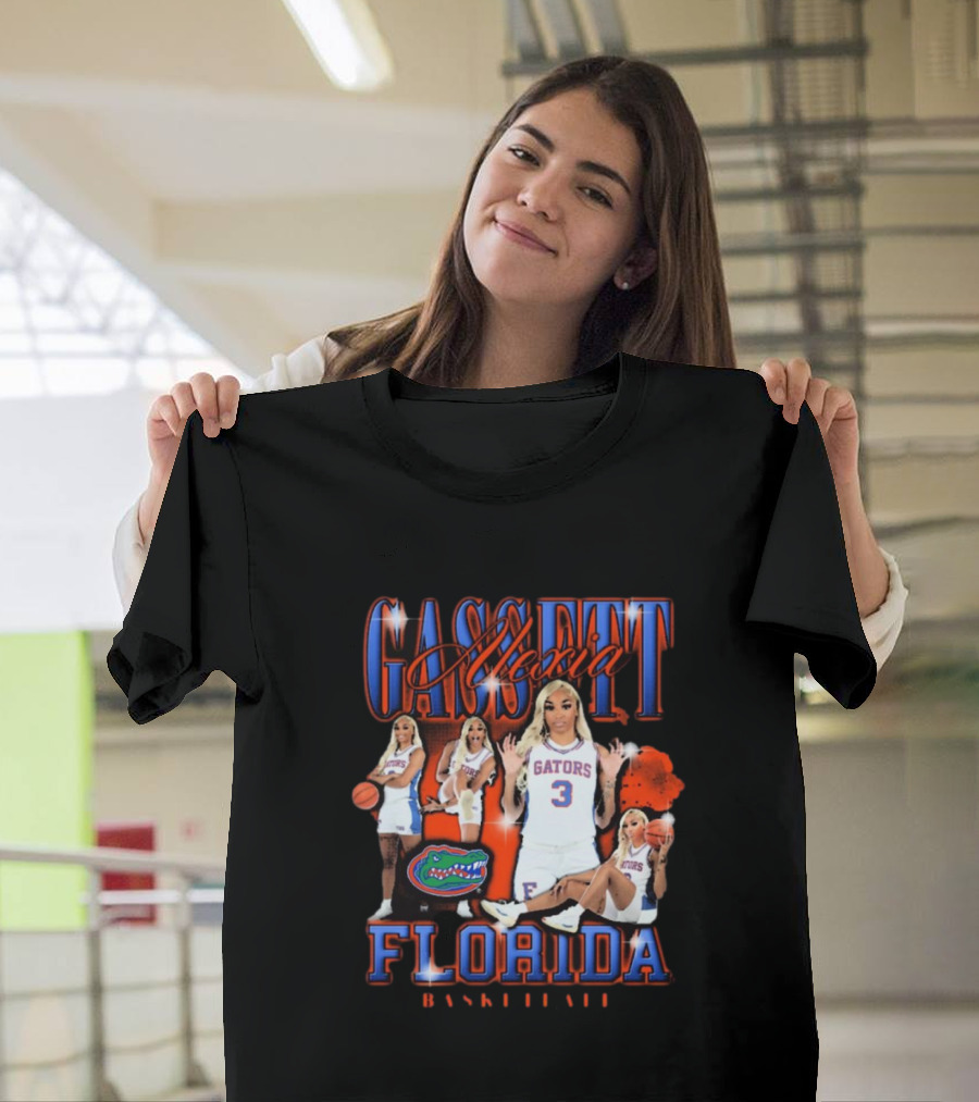 Alexia Gassett Florida Gators Basketball 90s T-Shirt