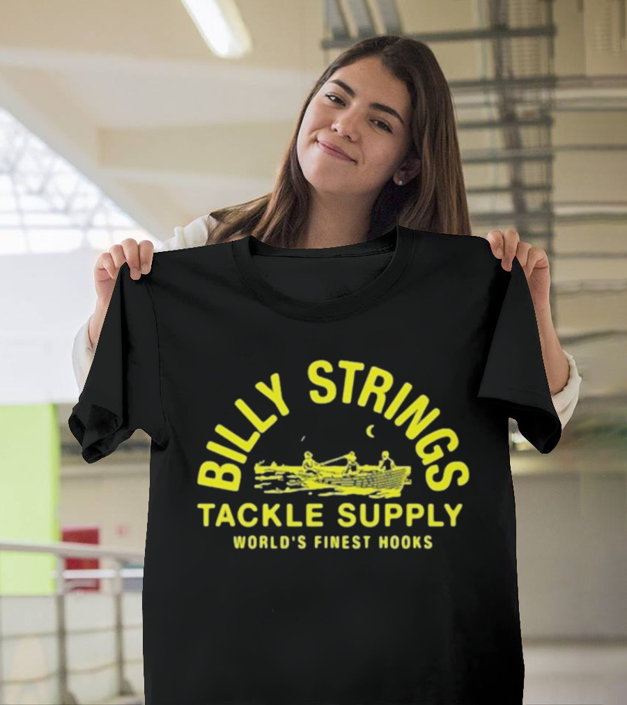Billy Strings Tackle Supply World's Finest Hooks Summer T-Shirt