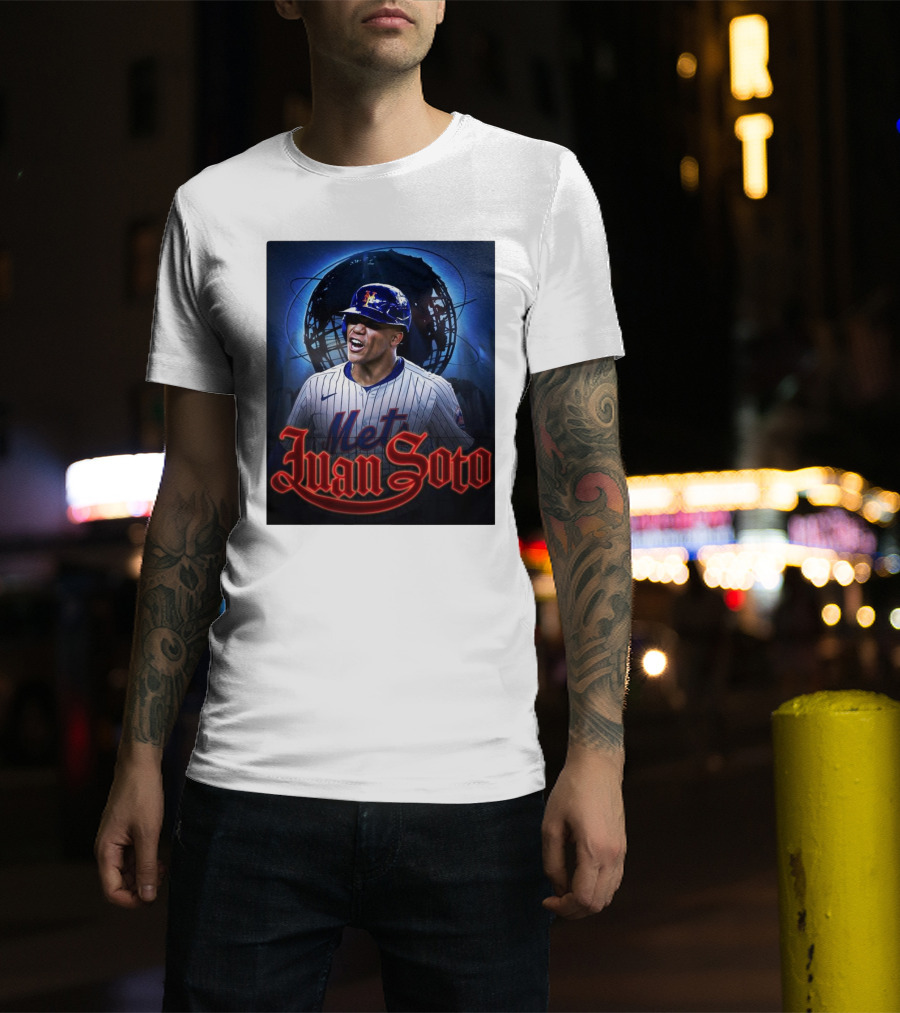 Met Juan Soto New York Mets Baseball MLB The King Of Queens T-Shirt