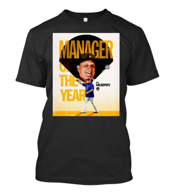 Pat Murphy Milwaukee Brewers Manager Of The Year T-Shirt