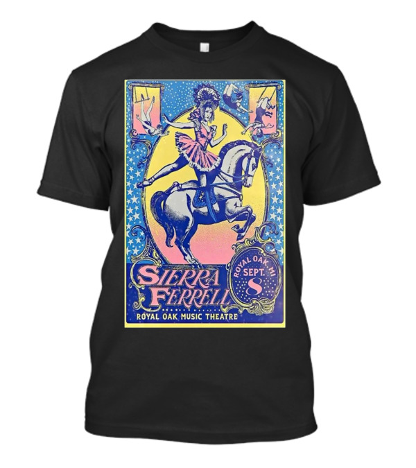 Sierra Ferrell Royal Oak Music Theatre September 8 Royal Oak MI Tour T-Shirt