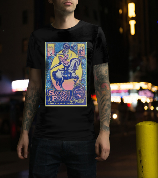 Sierra Ferrell Royal Oak Music Theatre September 8 Royal Oak MI Tour T-Shirt
