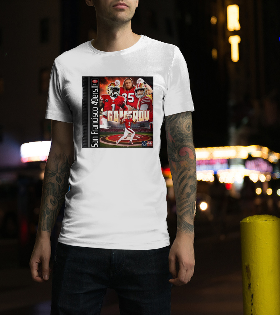 San Francisco 49ers Week 8 Gameday Levi's Stadium Playstation T-Shirt