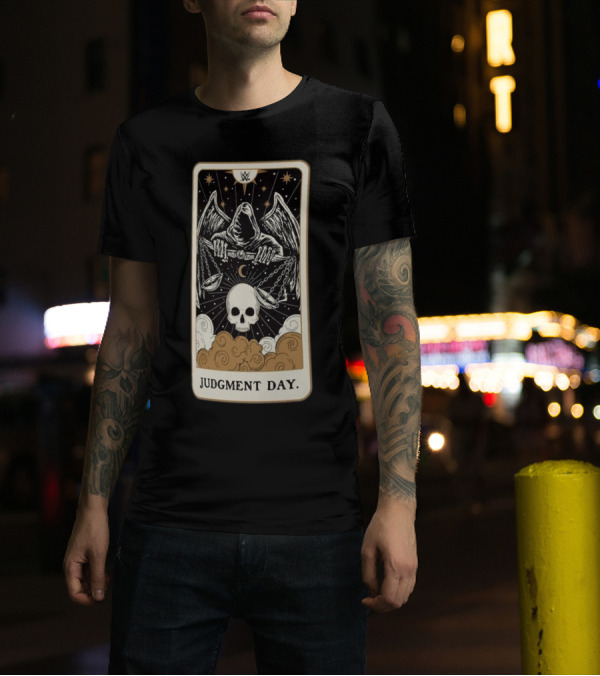 Judgment Day WWE Grim Reaper Tarot Card Ripple Junction T-Shirt
